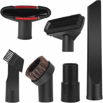 ABYSSE Ensemble De Brosses Universelles Pour Aspirateur 32 Mm – 6 Pièces Pour Tapisserie D'Ameublement, Suceur Plat, Buse Pour Matelas, Buse De Brosse D'Aspiration Avec Adaptateur De Tuyau De 35 Mm À 32 Mm, ABYSSE Ensemble De Brosses Universelles Pour Aspirateur 32 Mm – 6 Pièces Pour Tapisserie D'Ameublement, Suceur Plat, Buse Pour Matelas, Buse De Brosse D'Aspiration Avec Adaptateur De Tuyau De 35 Mm À 32 Mm,