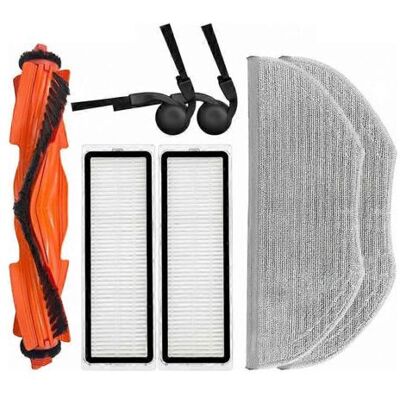 BARKBUSTERS Pièces De Rechange Pour Aspirateur Robot Xiaomi S40 / Ov81 : Brosse Principale, Chiffon De Nettoyage, Filtre Hepa Et Accessoires. BARKBUSTERS Pièces De Rechange Pour Aspirateur Robot Xiaomi S40 / Ov81 : Brosse Principale, Chiffon De Nettoyage, Filtre Hepa Et Accessoires.