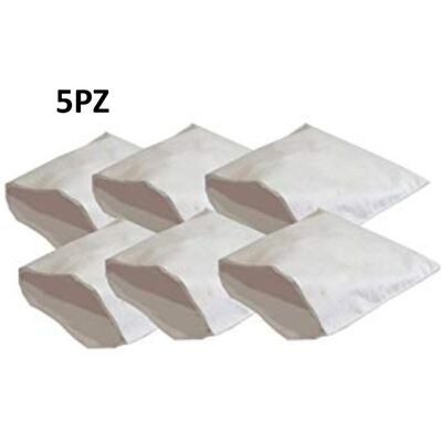 DeLonghi 5pz Sacchetti Bidone Aspiratubbo De Longhi Alfatec Vetrella Microfibra DeLonghi 5pz Sacchetti Bidone Aspiratubbo De Longhi Alfatec Vetrella Microfibra