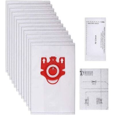 ABYSSE 12 Sacchetti Per Aspirapolvere Miele Serie F/j/m Hyclean 3d Ad Alta Efficienza, Codice 9917710 ABYSSE 12 Sacchetti Per Aspirapolvere Miele Serie F/j/m Hyclean 3d Ad Alta Efficienza, Codice 9917710