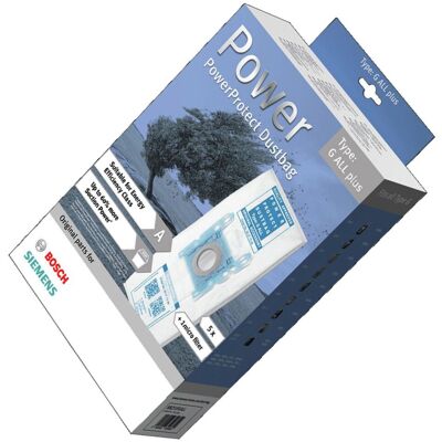 Sacchetti Aspirapolvere G-all Bosch - Confezione da 5 o 4 Sacchetti Aspirapolvere G-all Bosch - Confezione da 5 o 4