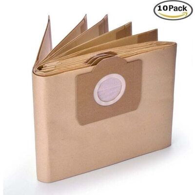 BRAST Confezione Da 10 Sacchetti Per La Polvere Ymyny Per Aspirapolvere Kärcher Nt20, Nt25, Nt30, Mv1, Mv3 E Wd3. BRAST Confezione Da 10 Sacchetti Per La Polvere Ymyny Per Aspirapolvere Kärcher Nt20, Nt25, Nt30, Mv1, Mv3 E Wd3.