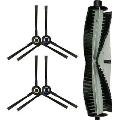 BARKBUSTERS Forehill Brosse Aspirateur Pour Silvercrest Ssr1 Ssra1 Pour Aspirateur Robot Pour A9s A9 A7 L100 (1 Brosse À Rouleau + 4 Brosses Latérales BARKBUSTERS Forehill Brosse Aspirateur Pour Silvercrest Ssr1 Ssra1 Pour Aspirateur Robot Pour A9s A9 A7 L100 (1 Brosse À Rouleau + 4 Brosses Latérales