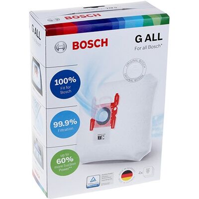 Bosch Modello 166350-44337 - Confezione di 4 sacchetti per aspirapolvere Bosch Modello 166350-44337 - Confezione di 4 sacchetti per aspirapolvere
