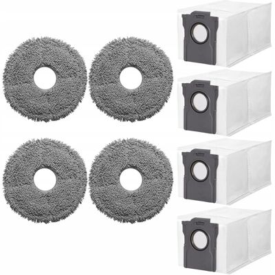 OEM Sacchetti E Panni Per La Polvere Per Dreame L10s Ultra Dreame X30 X40 X50 - 8 Pezzi OEM Sacchetti E Panni Per La Polvere Per Dreame L10s Ultra Dreame X30 X40 X50 - 8 Pezzi