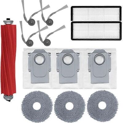 BARKBUSTERS 13 Pièces D'Accessoires Pour Aspirateur Roborock Qv 35a/qr 798 : Brosse Principale, Sac À Poussière, Brosse Latérale, Filtre Hepa Et Chiffon De Nettoyage. BARKBUSTERS 13 Pièces D'Accessoires Pour Aspirateur Roborock Qv 35a/qr 798 : Brosse Principale, Sac À Poussière, Brosse Latérale, Filtre Hepa Et Chiffon De Nettoyage.