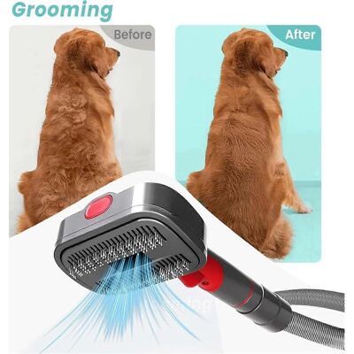 Unbranded Kit Per La Toelettatura Del Cane, Compatibile Con Gli Aspirapolvere V8, V10, V11, V12 E V15, Comprensivo Di Spazzola E Accessori Per La Cura Del Pelo Del Cane. Unbranded Kit Per La Toelettatura Del Cane, Compatibile Con Gli Aspirapolvere V8, V10, V11, V12 E V15, Comprensivo Di Spazzola E Accessori Per La Cura Del Pelo Del Cane.