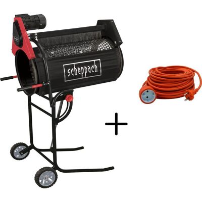 Scheppach - Setaccio Rotante Elettrico 250w Bocca Ø 40cm Rs350 + Prolunga 20 Mt Scheppach - Setaccio Rotante Elettrico 250w Bocca Ø 40cm Rs350 + Prolunga 20 Mt