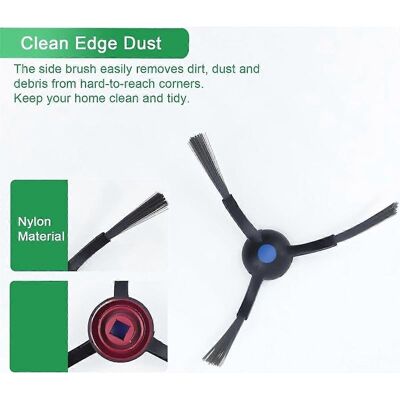 Unbranded Accessori Per Gli Aspirapolvere Robot N20 Plus, N20 E N20: Spazzola Laterale Principale, Filtro Hepa, Panno Per La Pulizia Unbranded Accessori Per Gli Aspirapolvere Robot N20 Plus, N20 E N20: Spazzola Laterale Principale, Filtro Hepa, Panno Per La Pulizia