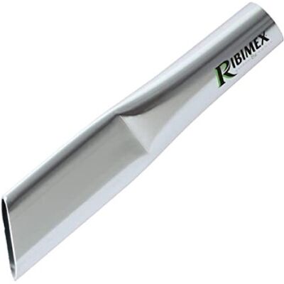 RIBIMEX Lancia Piatta Per Aspiracenere In Metallo Lungh. 22 Cm RIBIMEX Lancia Piatta Per Aspiracenere In Metallo Lungh. 22 Cm