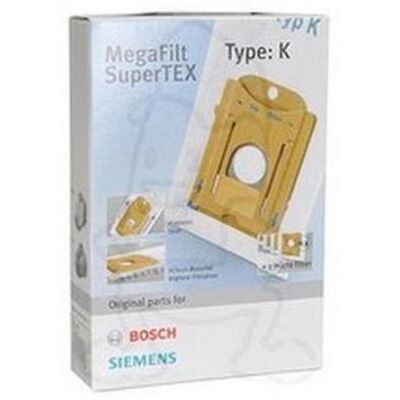Bosch Modello 1663643663774022929 - Confezione da 4 sacchetti micro filtro K - Accessori per aspirapolvere Bosch Modello 1663643663774022929 - Confezione da 4 sacchetti micro filtro K - Accessori per aspirapolvere
