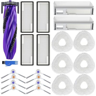 HABITEX Accessori Per Narwal Freo X Ultra Aspiratore, 1 Spazzola Principale, 2 Sacchetti Polvere, 4 Filtri, 6 Salviette, 8 Spazzole Laterali, Ricambi Freo X Ultra 22 Pezzi HABITEX Accessori Per Narwal Freo X Ultra Aspiratore, 1 Spazzola Principale, 2 Sacchetti Polvere, 4 Filtri, 6 Salviette, 8 Spazzole Laterali, Ricambi Freo X Ultra 22 Pezzi