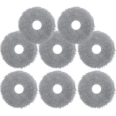 BARKBUSTERS Lot De 8 Serpillères Pour Roborock Q Revo/qrevo Pro/qrevo S/qrevo Maxv/qrevo Plus,lingettes De Rechange En Microfibre Douces BARKBUSTERS Lot De 8 Serpillères Pour Roborock Q Revo/qrevo Pro/qrevo S/qrevo Maxv/qrevo Plus,lingettes De Rechange En Microfibre Douces