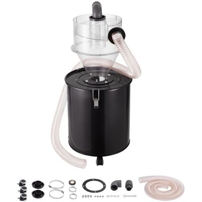 VEVOR Separatore Di Polveri Ciclonico Con Serbatoio In Metallo Da 50 VEVOR Separatore Di Polveri Ciclonico Con Serbatoio In Metallo Da 50