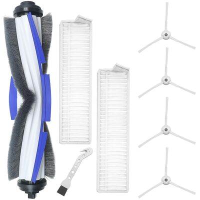 HABITEX Accessorio Per Rowenta R740003 Zr740005, Per Explorer Serie 60 Rr7427 Rr7447 Rg744 Rg745 Rr742 Rr744 Rr745, Spazzola Principale, 2 Filtri, 4 Spazzole Laterali. HABITEX Accessorio Per Rowenta R740003 Zr740005, Per Explorer Serie 60 Rr7427 Rr7447 Rg744 Rg745 Rr742 Rr744 Rr745, Spazzola Principale, 2 Filtri, 4 Spazzole Laterali.