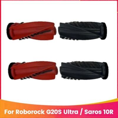 BARKBUSTERS Brosse Double Principale Pour Aspirateur Roborock Saros 10r / G20s Ultra - Accessoires Pour Brosse Rotative Lavable BARKBUSTERS Brosse Double Principale Pour Aspirateur Roborock Saros 10r / G20s Ultra - Accessoires Pour Brosse Rotative Lavable