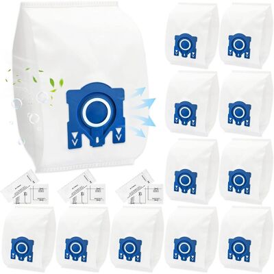 OEM Lot De 18 Aspirateur Pour Miele Gn 3d Classic C1 Complete C2 C3, S227, S400i, S600, S800 Airclean 3d Efficacité Sacs À Poussière Remplacer Miele Gn Aspirateur Sac À Poussière Partie OEM Lot De 18 Aspirateur Pour Miele Gn 3d Classic C1 Complete C2 C3, S227, S400i, S600, S800 Airclean 3d Efficacité Sacs À Poussière Remplacer Miele Gn Aspirateur Sac À Poussière Partie