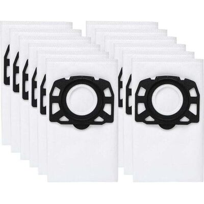 BRAST Confezione Da 12 Sacchetti Filtro Kfi 487, Accessorio Per Aspirapolvere Kärcher Wd4, Wd5, Wd6, Mv4, Mv5, Mv6, Wd4.000 ... Wd5.999, 2.863-006.0 BRAST Confezione Da 12 Sacchetti Filtro Kfi 487, Accessorio Per Aspirapolvere Kärcher Wd4, Wd5, Wd6, Mv4, Mv5, Mv6, Wd4.000 ... Wd5.999, 2.863-006.0