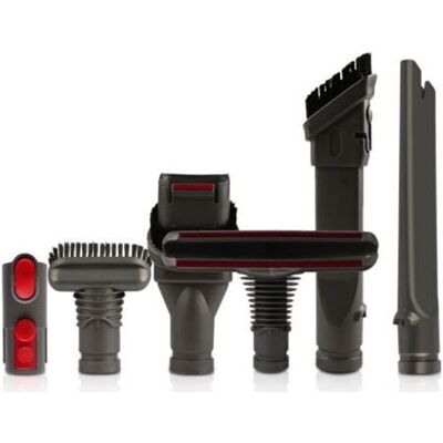 SCORPIO Set Di 6 Accessori Per Aspirapolvere Dyson: Spazzola Aspirante V6 Dc35 / 45 / 52 / 58 / Dx901, Set Di Spazzole. SCORPIO Set Di 6 Accessori Per Aspirapolvere Dyson: Spazzola Aspirante V6 Dc35 / 45 / 52 / 58 / Dx901, Set Di Spazzole.