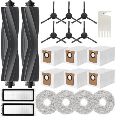 OEM Adatto Per Dreame L20 Ultra/l20 Ultra. Il Set Completo Di Accessori Include: 2 Spazzole A Rullo, 6 Sacchetti Per La Polvere, 4 Panni Per La Pulizia, 6 Spazzole Laterali E 2 Filtri. Si Tratta Di Un Set OEM Adatto Per Dreame L20 Ultra/l20 Ultra. Il Set Completo Di Accessori Include: 2 Spazzole A Rullo, 6 Sacchetti Per La Polvere, 4 Panni Per La Pulizia, 6 Spazzole Laterali E 2 Filtri. Si Tratta Di Un Set