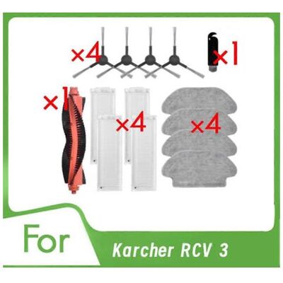 SCORPIO 14 Accessori Per L'Aspirapolvere Kärcher Rcv 3: Spazzola Principale, Filtro Di Pulizia, Accessori Extra Robusti SCORPIO 14 Accessori Per L'Aspirapolvere Kärcher Rcv 3: Spazzola Principale, Filtro Di Pulizia, Accessori Extra Robusti