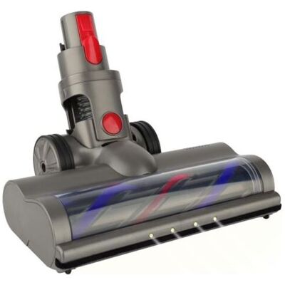 SCORPIO Testina Di Pulizia A Trasmissione Diretta Con Turbospazzola E Meccanismo Di Sgancio Rapido Per Aspirapolvere Dyson V7, V8, V10, V11 E V15, Con Rullo A Setole Dure E Illuminazione A Led. SCORPIO Testina Di Pulizia A Trasmissione Diretta Con Turbospazzola E Meccanismo Di Sgancio Rapido Per Aspirapolvere Dyson V7, V8, V10, V11 E V15, Con Rullo A Setole Dure E Illuminazione A Led.
