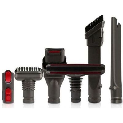 SCORPIO Set Di 6 Accessori Per Aspirapolvere Dyson: Spazzola Aspirante V6 Dc35 / 45 / 52 / 58 / Dx901, Set Di Spazzole. SCORPIO Set Di 6 Accessori Per Aspirapolvere Dyson: Spazzola Aspirante V6 Dc35 / 45 / 52 / 58 / Dx901, Set Di Spazzole.