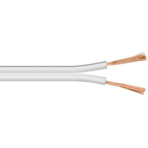 Goobay Cavo Dell'altoparlante Bianco, Rotolo Da 25 M, Sezione 2 X 0,75 Mm², Cu. Lunghezza Del Cavo 25 M Goobay Cavo Dell'altoparlante Bianco, Rotolo Da 25 M, Sezione 2 X 0,75 Mm², Cu. Lunghezza Del Cavo 25 M