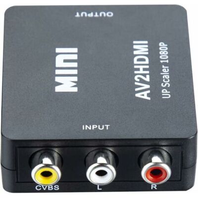 OEM Adattatore Da Rca A Hdmi, Adattatore Hdmi Av 1080p, Convertitore Audio/video Composito Da Rca Cvbs Av A Hdmi. Per Ps2/wii/xbox/snes/n64/registratore Vhs/dvd, Supporta Pal/ntsc. OEM Adattatore Da Rca A Hdmi, Adattatore Hdmi Av 1080p, Convertitore Audio/video Composito Da Rca Cvbs Av A Hdmi. Per Ps2/wii/xbox/snes/n64/registratore Vhs/dvd, Supporta Pal/ntsc.