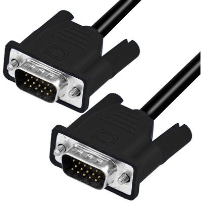 Manhattan Cavo Monitor Svga Standard M/m 4,5 Mt Nero - Manhattan Cavo Monitor Svga Standard M/m 4,5 Mt Nero -