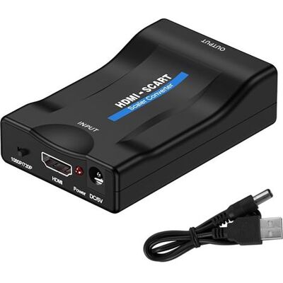 OEM Adattatore Da Hdmi A Scart, Convertitore Da Hdmi A Scart, Adattatore Audio/video Da Hdmi A Scart Con Supporto Per Uscita Tv Ntsc/pal OEM Adattatore Da Hdmi A Scart, Convertitore Da Hdmi A Scart, Adattatore Audio/video Da Hdmi A Scart Con Supporto Per Uscita Tv Ntsc/pal