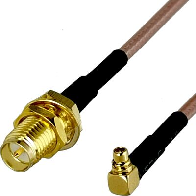 OEM Cavo Di Collegamento Mmcx Con Connettore Ra/sma-rp, Rg316, Lunghezza 20 Cm. OEM Cavo Di Collegamento Mmcx Con Connettore Ra/sma-rp, Rg316, Lunghezza 20 Cm.