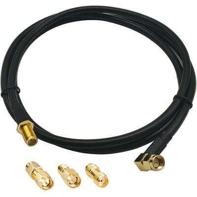 OEM Adattatore Sma Maschio-femmina, Cavo Coassiale Rf Rg58 Da 1 M, Cavo Di Prolunga Per Antenna Wlan, Cavo Di Prolunga Per Antenna Maschio/femmina (50 Ohm) + 3 Adattatori Coassiali Rf OEM Adattatore Sma Maschio-femmina, Cavo Coassiale Rf Rg58 Da 1 M, Cavo Di Prolunga Per Antenna Wlan, Cavo Di Prolunga Per Antenna Maschio/femmina (50 Ohm) + 3 Adattatori Coassiali Rf