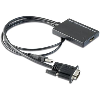 TECHLY - Oem Convertitore Cavo Da Svga E Audio A Hdmi TECHLY - Oem Convertitore Cavo Da Svga E Audio A Hdmi