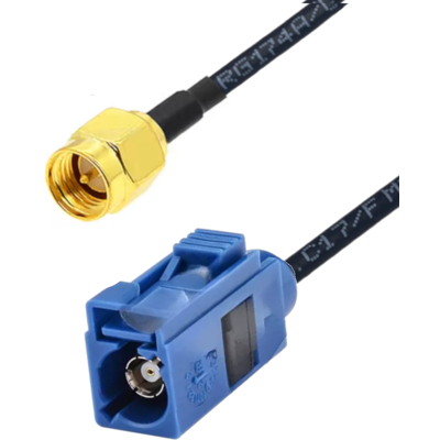 OEM Cavo Di Collegamento Fakra Con Presa C / Connettore Sma Rg174, 20 Cm OEM Cavo Di Collegamento Fakra Con Presa C / Connettore Sma Rg174, 20 Cm