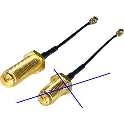 OEM Cavo Di Collegamento Mhf4 / Connettore Sma-rp Rf0.81, Lunghezza 10 Cm. OEM Cavo Di Collegamento Mhf4 / Connettore Sma-rp Rf0.81, Lunghezza 10 Cm.