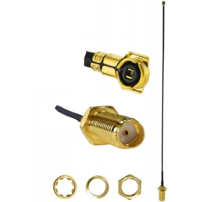 OEM Cavo Di Collegamento Mhf4 Femmina / Presa Sma Rf0.81 15 Cm OEM Cavo Di Collegamento Mhf4 Femmina / Presa Sma Rf0.81 15 Cm