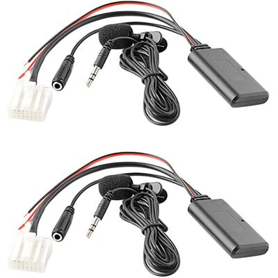 OEM Adatto Per Due Cavi Audio 5.0 Per Auto, Con Microfono Vivavoce E Adattatore Per Chiamate In Vivavoce Per Telefoni Cellulari. Compatibile Con Modelli Come 2, 3, 5, 6, Mx5, Rx8 E Cx7. OEM Adatto Per Due Cavi Audio 5.0 Per Auto, Con Microfono Vivavoce E Adattatore Per Chiamate In Vivavoce Per Telefoni Cellulari. Compatibile Con Modelli Come 2, 3, 5, 6, Mx5, Rx8 E Cx7.