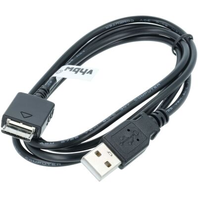 VHBW - Cavo Dati Usb (da Tipo A A Lettore Mp3) Cavo Di Ricarica Compatibile Con Sony Walkman Nwz-x1051fbsmp Lettore Mp3 - Nero, 150cm VHBW - Cavo Dati Usb (da Tipo A A Lettore Mp3) Cavo Di Ricarica Compatibile Con Sony Walkman Nwz-x1051fbsmp Lettore Mp3 - Nero, 150cm