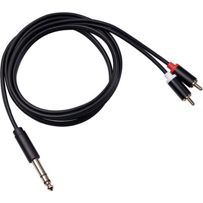 OEM Adatto Per Cavi Audio Da 6,35 Mm A 2 Rca, Cavi Ausiliari Rca, Splitter A Y, Adatto Per Amplificatori Audio E Lettori Dvd, 1,5 Metri. OEM Adatto Per Cavi Audio Da 6,35 Mm A 2 Rca, Cavi Ausiliari Rca, Splitter A Y, Adatto Per Amplificatori Audio E Lettori Dvd, 1,5 Metri.