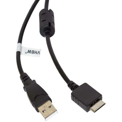 VHBW - Cavo Dati Usb (da Tipo A A Lettore Mp3) Cavo Di Ricarica Compatibile Con Sony Walkman Nwz-e438fred, Nwz-e443 Lettore Mp3 - Nero, 150cm VHBW - Cavo Dati Usb (da Tipo A A Lettore Mp3) Cavo Di Ricarica Compatibile Con Sony Walkman Nwz-e438fred, Nwz-e443 Lettore Mp3 - Nero, 150cm