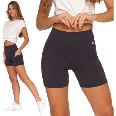 OEM Pantaloncini Sportivi Da Ciclismo Da Donna A Vita Alta Con Tasche Moraj Xxl Grafite OEM Pantaloncini Sportivi Da Ciclismo Da Donna A Vita Alta Con Tasche Moraj Xxl Grafite