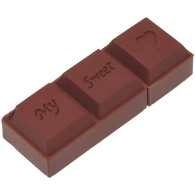 MINKUROW Usb 2.0 Flash Drive Memory Stick In Silicone Chocolate Shape Brown U Disk Storage 4gb MINKUROW Usb 2.0 Flash Drive Memory Stick In Silicone Chocolate Shape Brown U Disk Storage 4gb