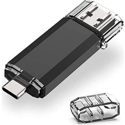 OEM Chiavetta Usb A Doppia Interfaccia Da 128 Gb Con Usb 3.0 E Usb Type-c Otg Per Macbook, Chromebook, Samsung Galaxy E Huawei Matebook. OEM Chiavetta Usb A Doppia Interfaccia Da 128 Gb Con Usb 3.0 E Usb Type-c Otg Per Macbook, Chromebook, Samsung Galaxy E Huawei Matebook.