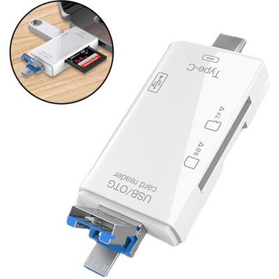 OEM Adattatore Lettore Di Schede Per Smartphone E Laptop, Plug And Play, Compatibile Con Dispositivi Usb 3.1 Type-c, Lettore Di Schede Multifunzione, Espande Facilmente Lo Spazio Di Archiviazione E I Dati OEM Adattatore Lettore Di Schede Per Smartphone E Laptop, Plug And Play, Compatibile Con Dispositivi Usb 3.1 Type-c, Lettore Di Schede Multifunzione, Espande Facilmente Lo Spazio Di Archiviazione E I Dati