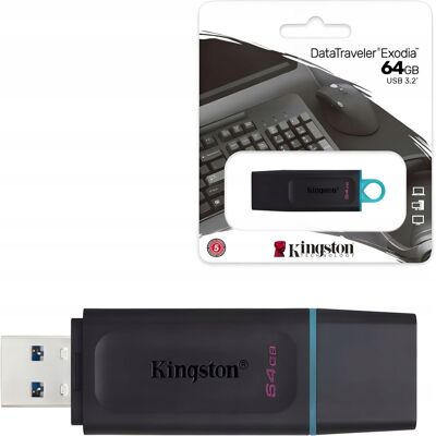 OEM Pendrive Kingston 64gb Usb 3.2 Dt Traveler Exodia Portable Memory Pendrajw OEM Pendrive Kingston 64gb Usb 3.2 Dt Traveler Exodia Portable Memory Pendrajw