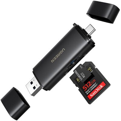OEM Lettore Di Schede Ugreen Cm803 2-in-1 Usb-c/usb-a, Sd+tf 312 Mb/s OEM Lettore Di Schede Ugreen Cm803 2-in-1 Usb-c/usb-a, Sd+tf 312 Mb/s