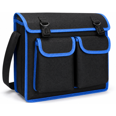 OEM Borsa Portautensili A Tracolla In Tessuto Oxford 20 L Blu 2 Tasche Anteriori OEM Borsa Portautensili A Tracolla In Tessuto Oxford 20 L Blu 2 Tasche Anteriori