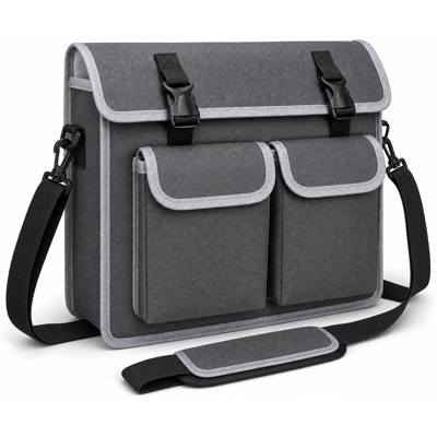 OEM Borsa Portautensili A Tracolla In Tessuto Oxford 20 L Grigio Grande Formato OEM Borsa Portautensili A Tracolla In Tessuto Oxford 20 L Grigio Grande Formato