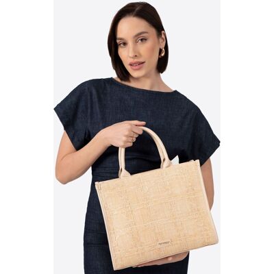 OEM Borsa Shopper Da Donna Wittchen In Paglia Intrecciata E Polipropilene Beige OEM Borsa Shopper Da Donna Wittchen In Paglia Intrecciata E Polipropilene Beige